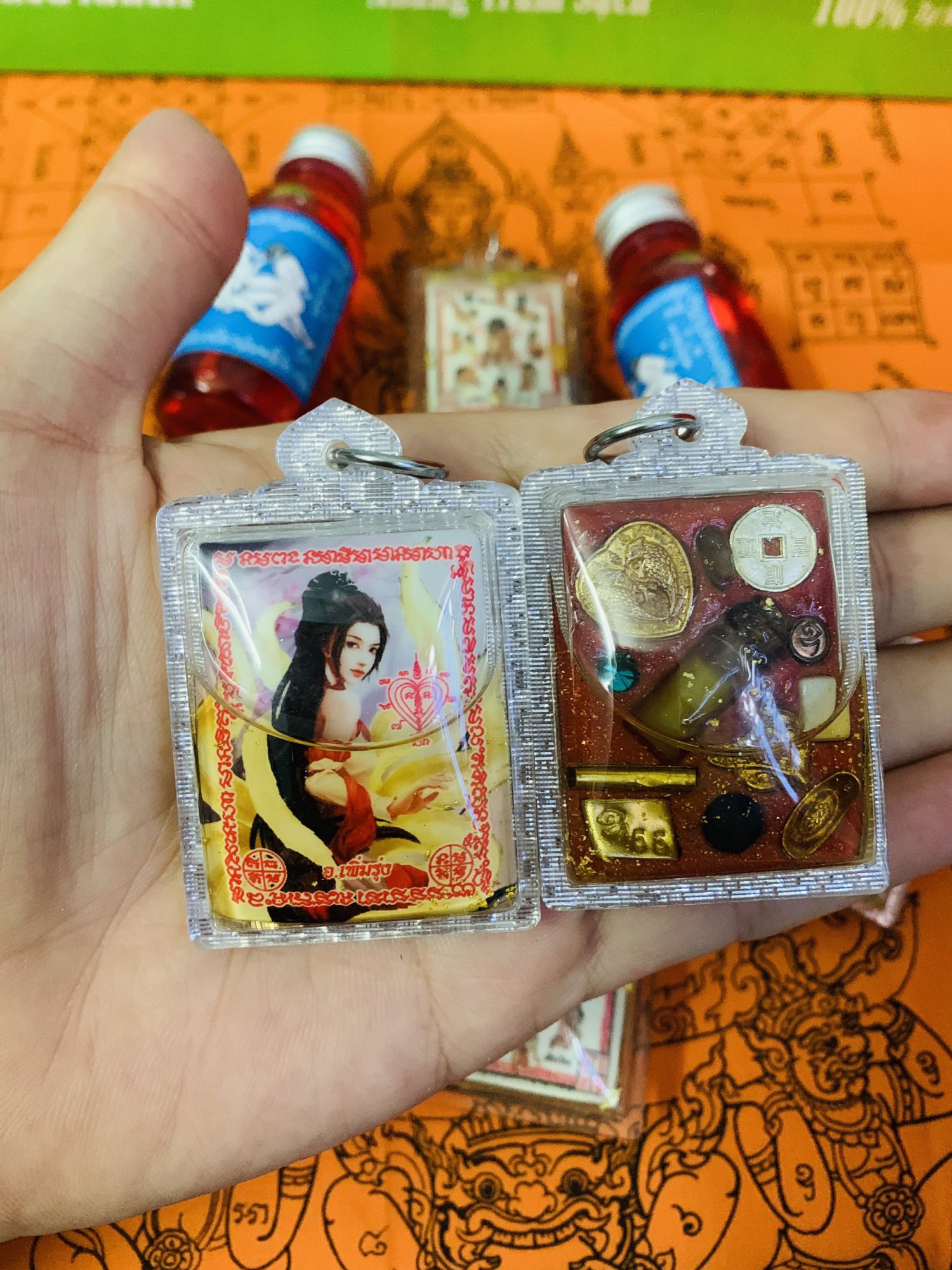 BÙA HỒ LY PHÉP TRẮNG